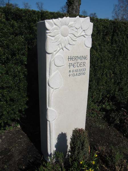 Jura Marmor – Reihensteine, Steinmetzbetrieb Fritz Reuter München